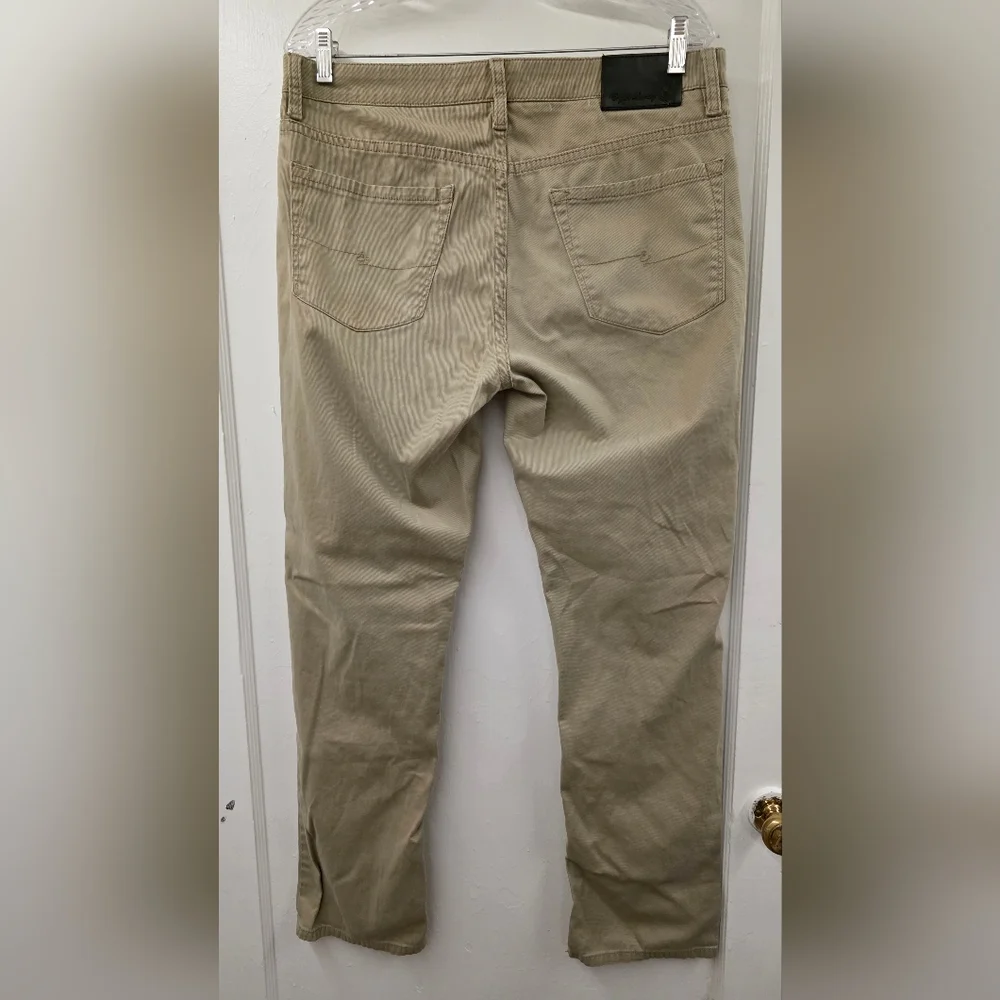 English Laundry Men’s Lightweight Corduroy Pants 34x32 Khaki Tan Slim Straight